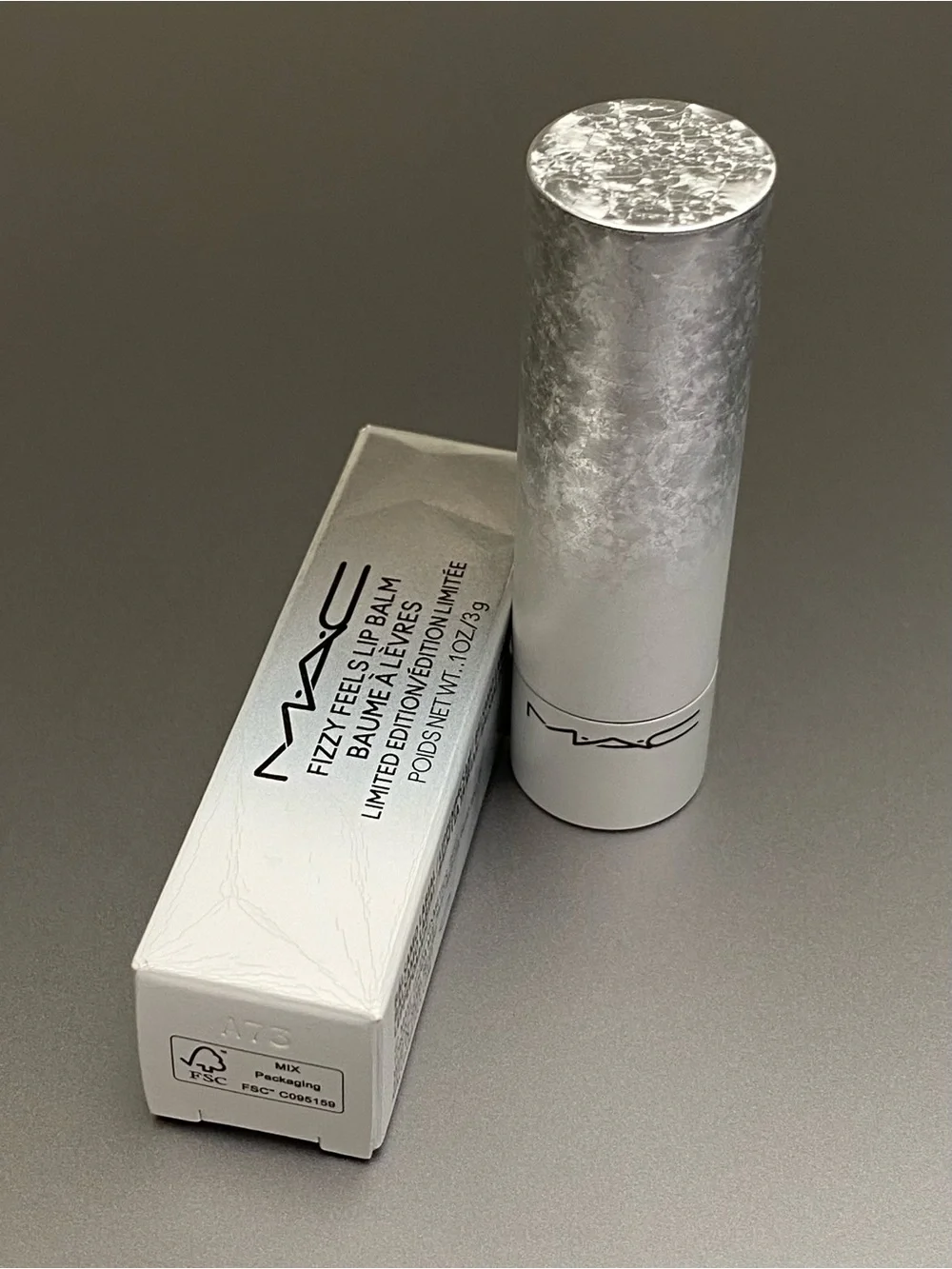 MAC “Shiver Shimmy” Fizzy Feels Lip Balm